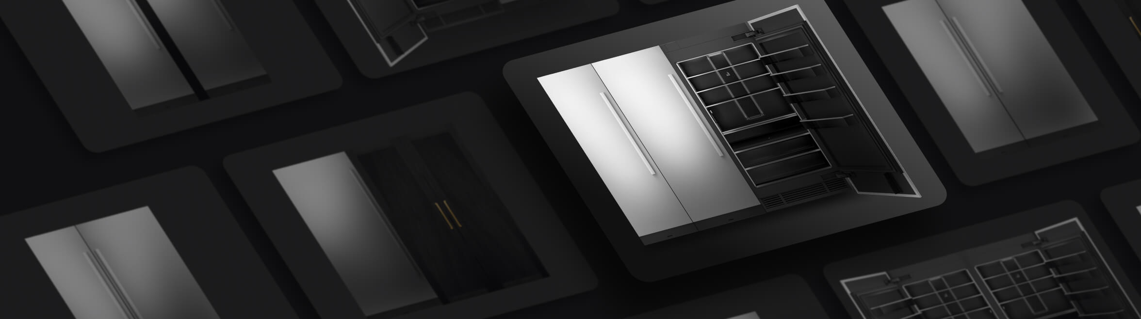 A variety of 2 and 3 unit column configurations.